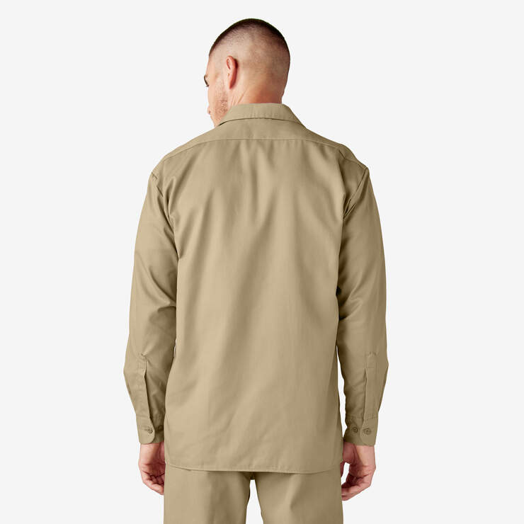 Dickies Mens Long Sleeve Twill Work Shirt Workwear - 574 - New - Picture 13 of 19