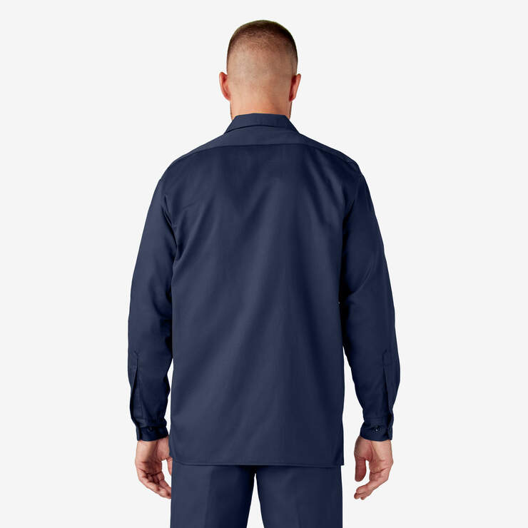 Dickies Mens Long Sleeve Twill Work Shirt Workwear - 574 - New - Picture 15 of 19