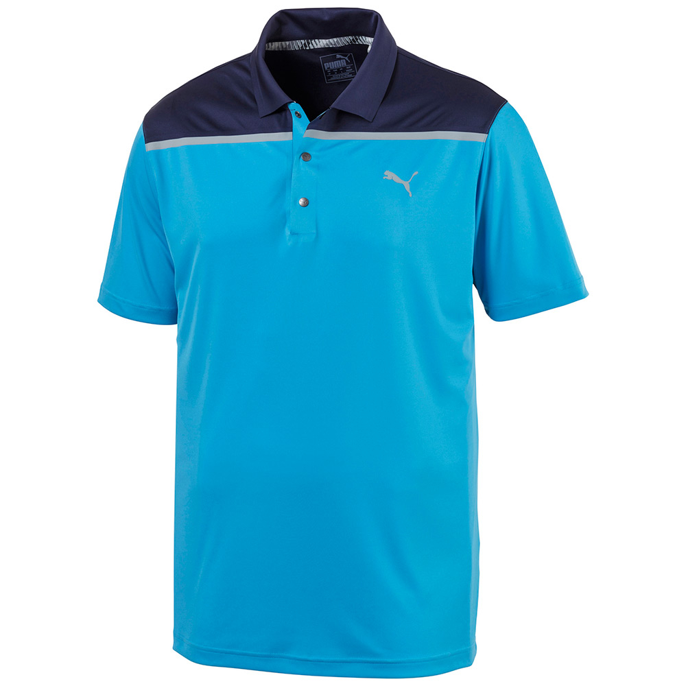 Puma Bonded Colorblock Mens Polo thumbnail
