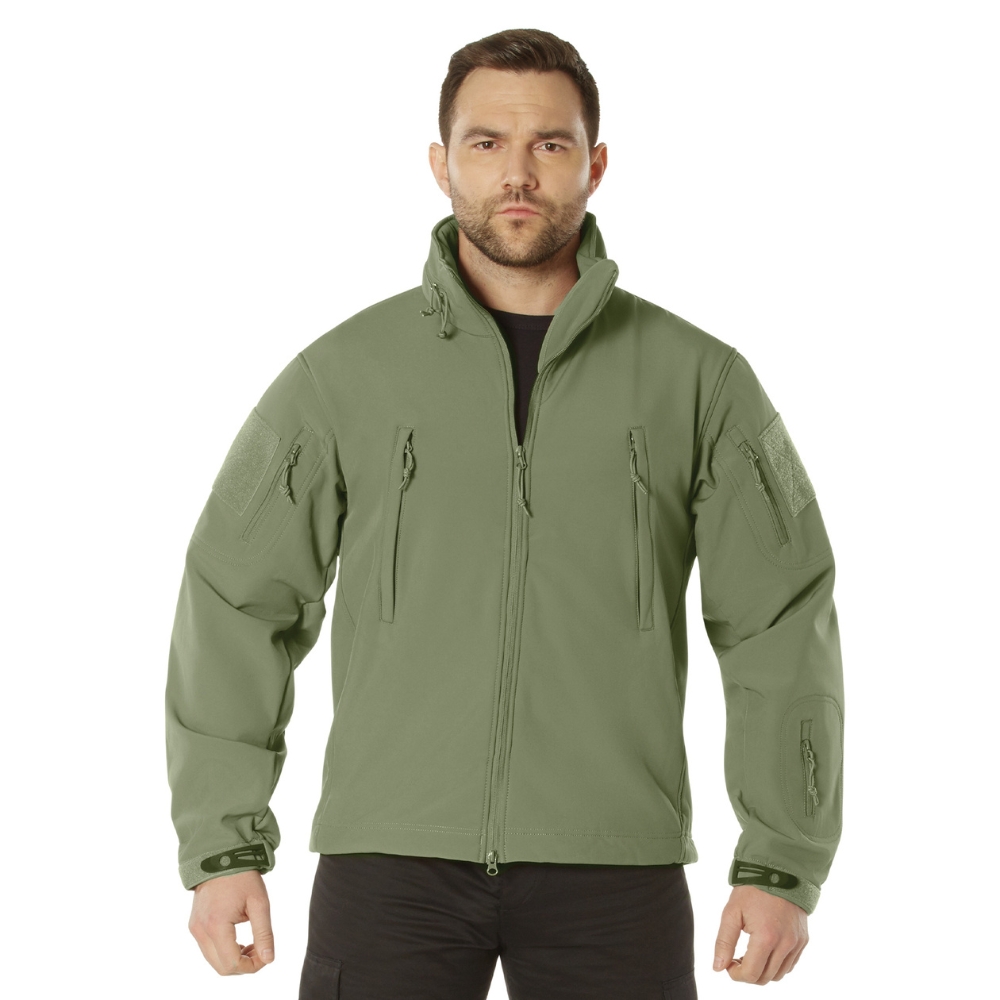 Rothco Mens Special OPS Tactical Soft Shell Jacket w/ Waterp