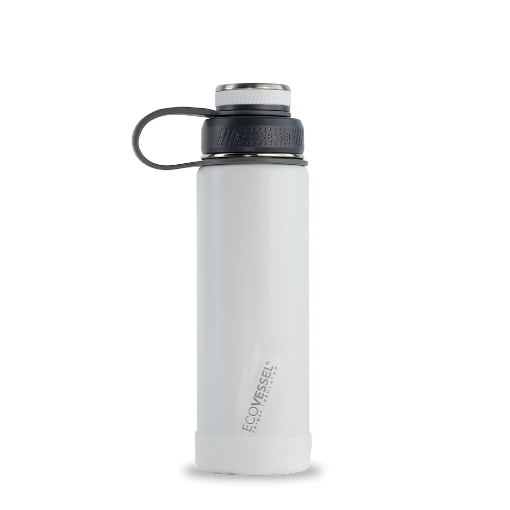 EcoVessel The Boulder Insulated Water Bottle 20 oz - Choose Color