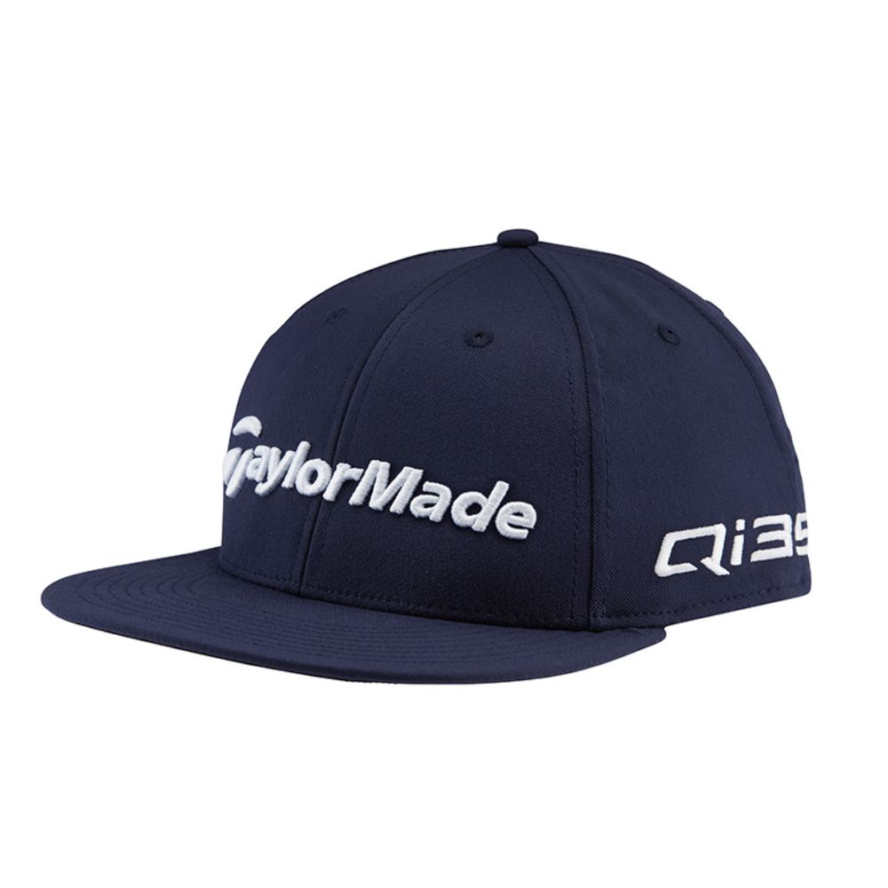 TaylorMade Mens Tour Preferred Flatbill Snapback Hat Qi35 Golf Cap - New 2025