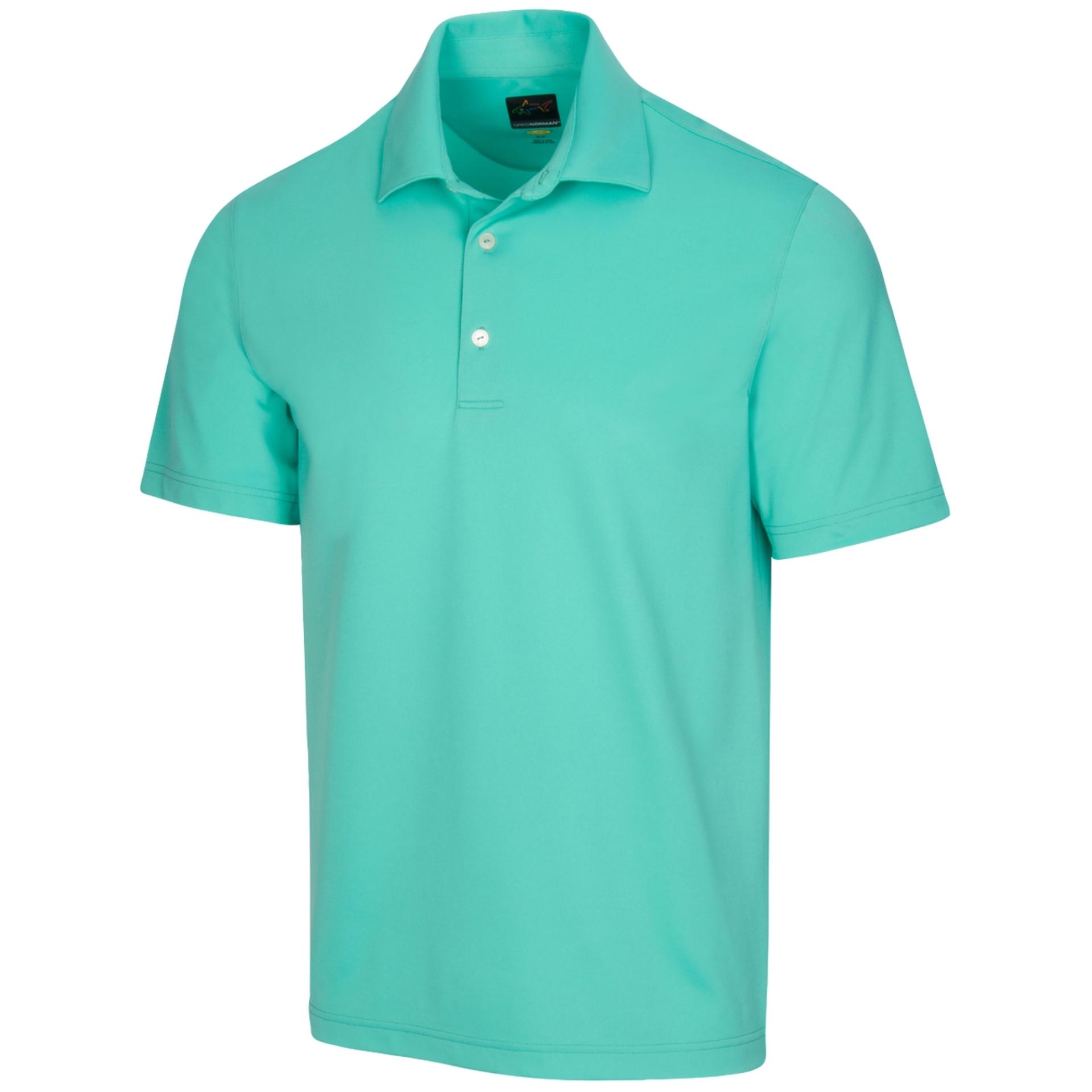 Greg Norman Freedom Micro Pique Stretch Polo Mens Golf Shirt New 2022