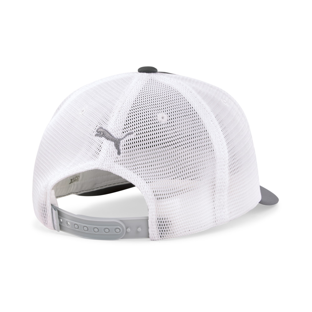 Puma Mens Sundown Trucker P Snapback Cap Golf Hat - 023738 - New 2023