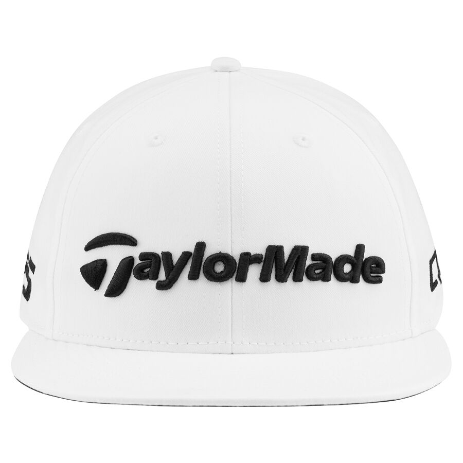TaylorMade Mens Tour Preferred Flatbill Snapback Hat Qi35 Golf Cap - New 2025