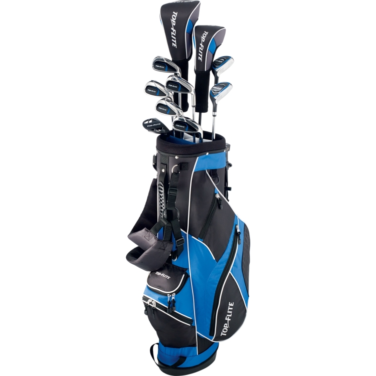 TOPFLITE XL 13 PIECE MEN COMPLETE GOLF SET W/BAG RIGHT HAND 2016 eBay