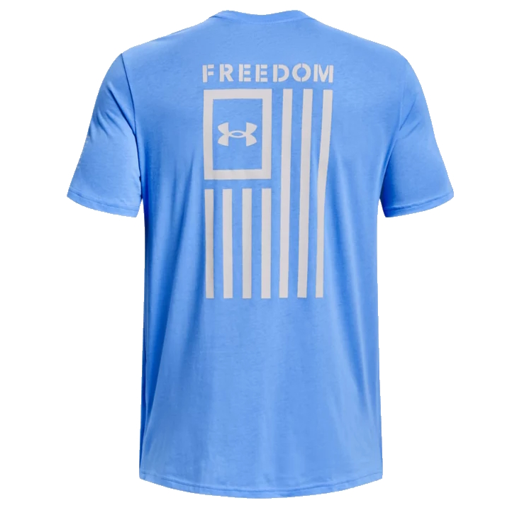 Under Armour Men's UA Freedom Flag T-Shirt Mens Tee Shirt - 1370810 - New 2023