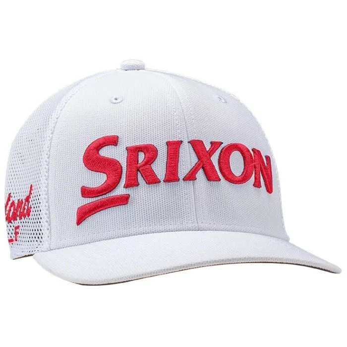 2022 Srixon Tour Dunlop Trucker Hat White/Red