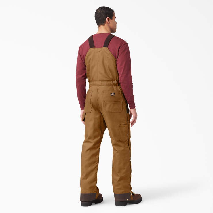 Dickies Mens Duck Insulated Bib Overalls Workwear - TB839 - New