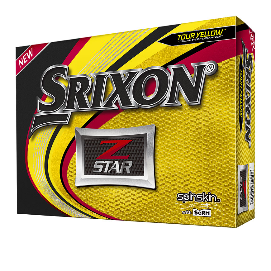 Srixon Golf Z Star 6 Tour Yellow Golf Balls thumbnail