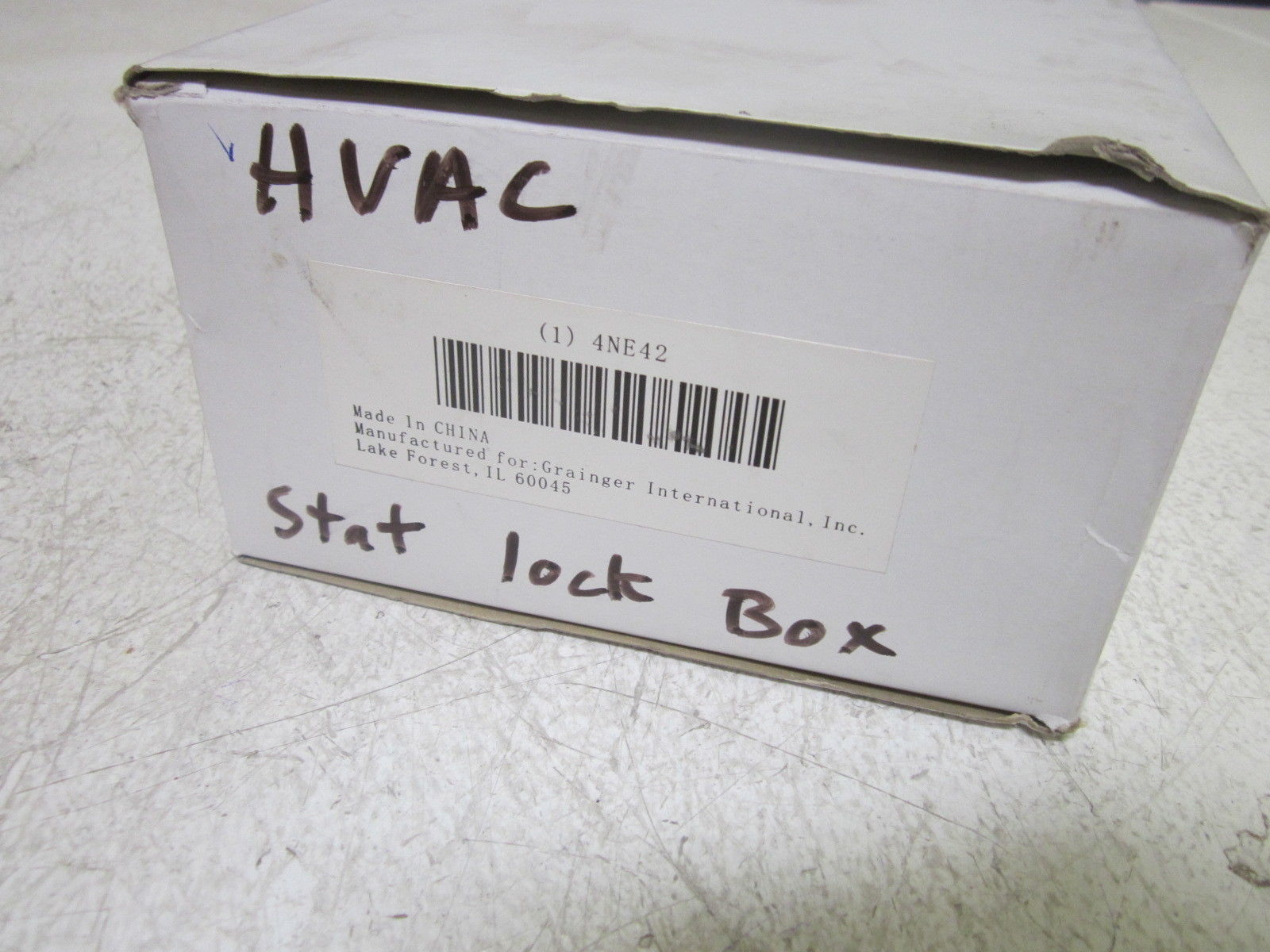 GRAINGER 4NE42 STAT LOCK BOX *NEW IN BOX* eBay