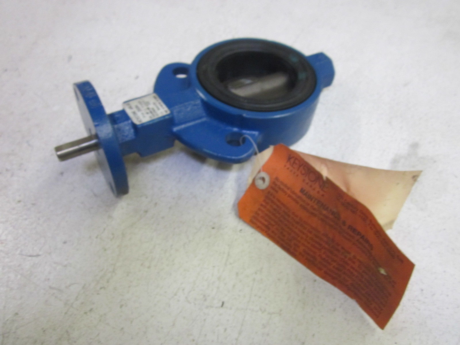KEYSTONE VALVE 20084 FLANGED BUTTERFLY *USED* eBay