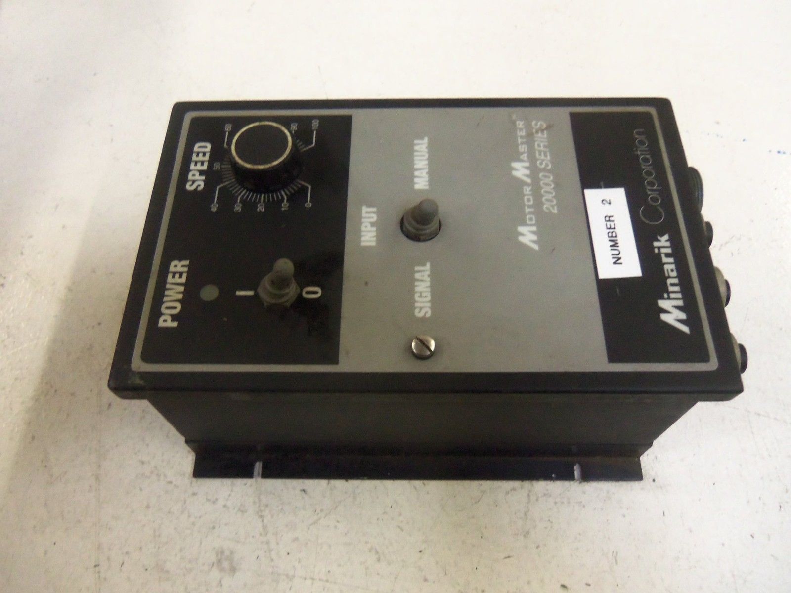 Minarik Drive PCM2300 Series PCM23401A Variable Speed Motor Control VS