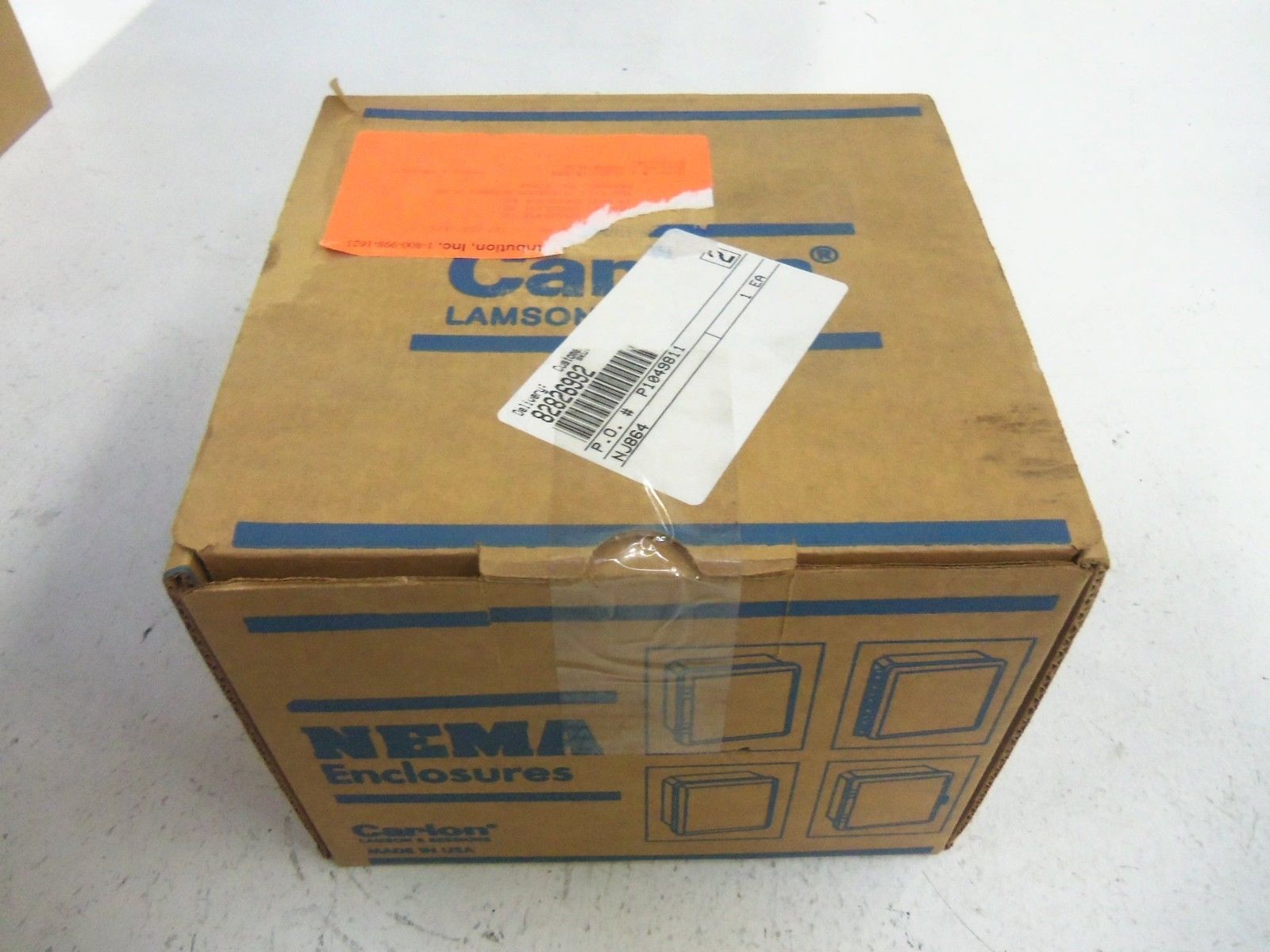 Obvius Energy A8810-NEMA AcquiSuite Steel Enclosure Box Satisfaction Guaranteed