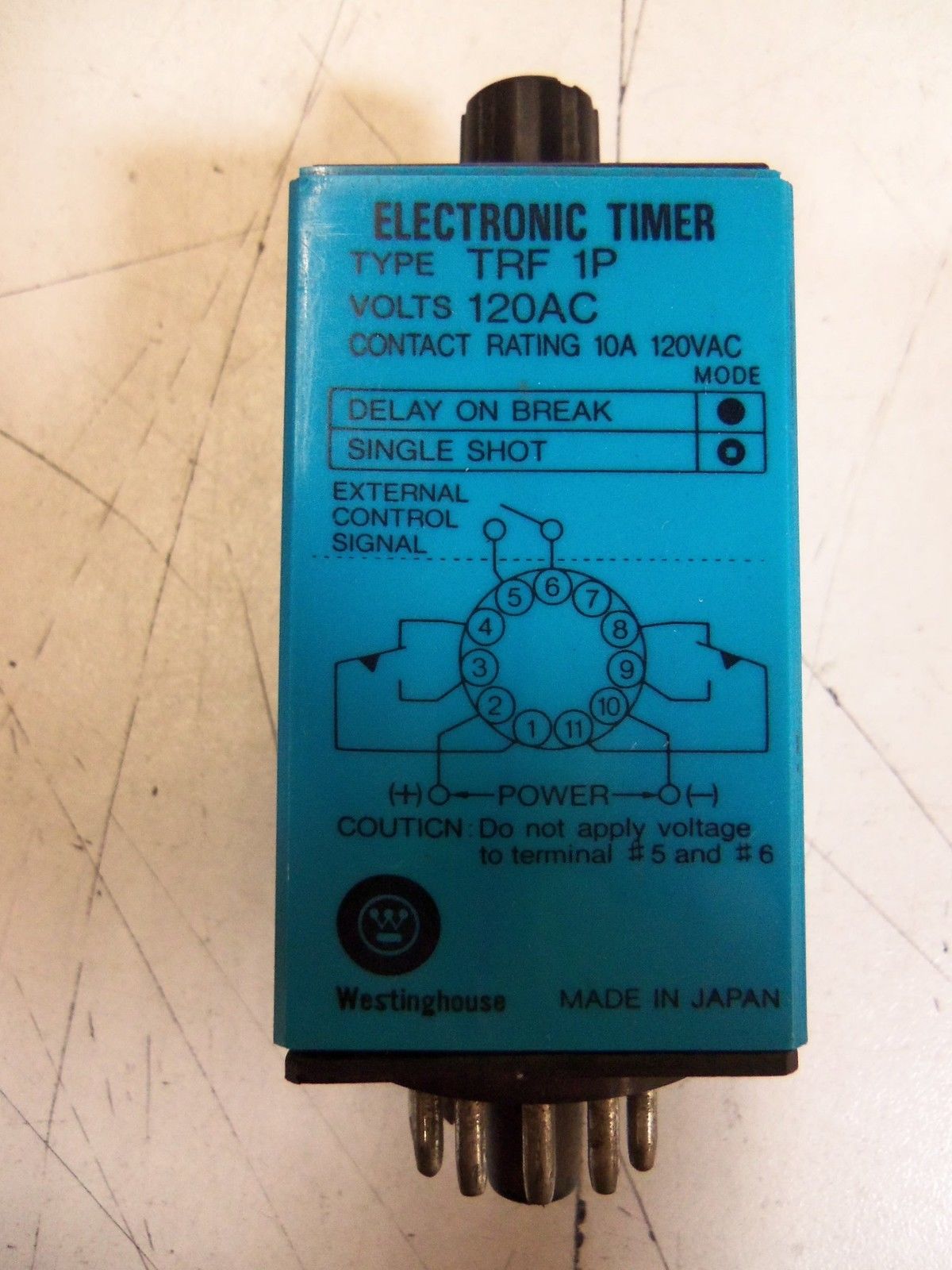 WESTINGHOUSE ELECTRIC TIMER TRF 1P *USED* eBay