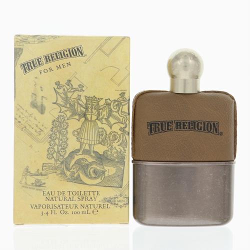 True Religion by True Religion for Men. Eau De Toilette Spray 3.4Ounce