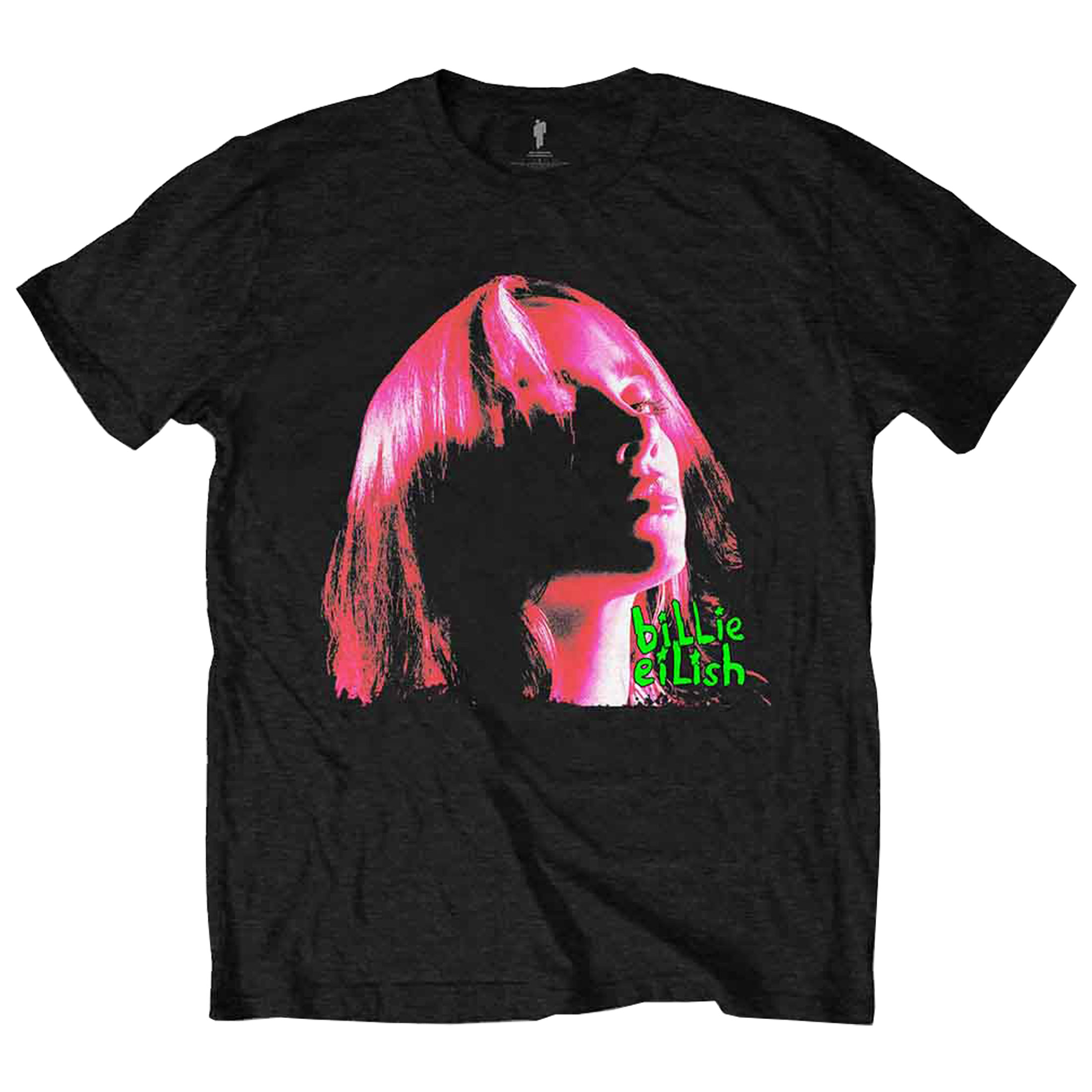 Official Billie Eilish T Shirt Hit Me Hard And Soft Blohsh Logo