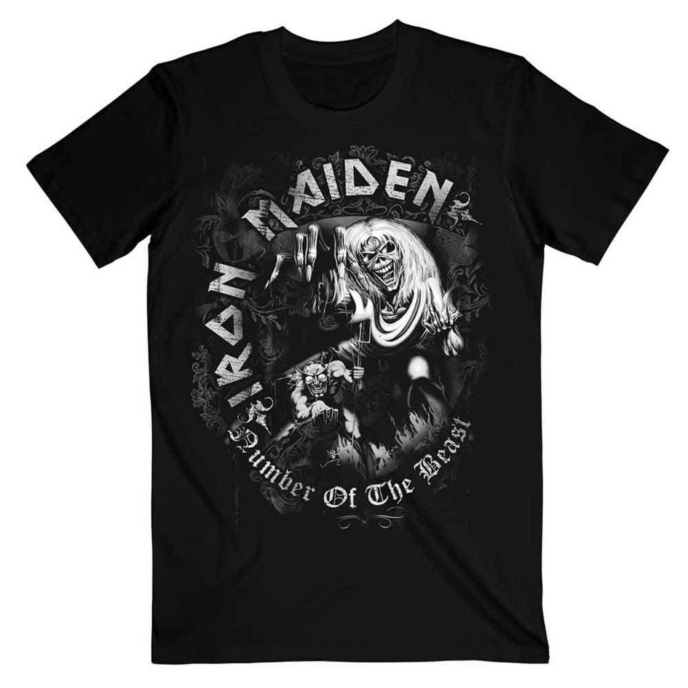Camiseta Oficial Iron Maiden Libro de Almas Trooper Killers Tour Banda Logo Para Hombre - Imagen 26 de 41