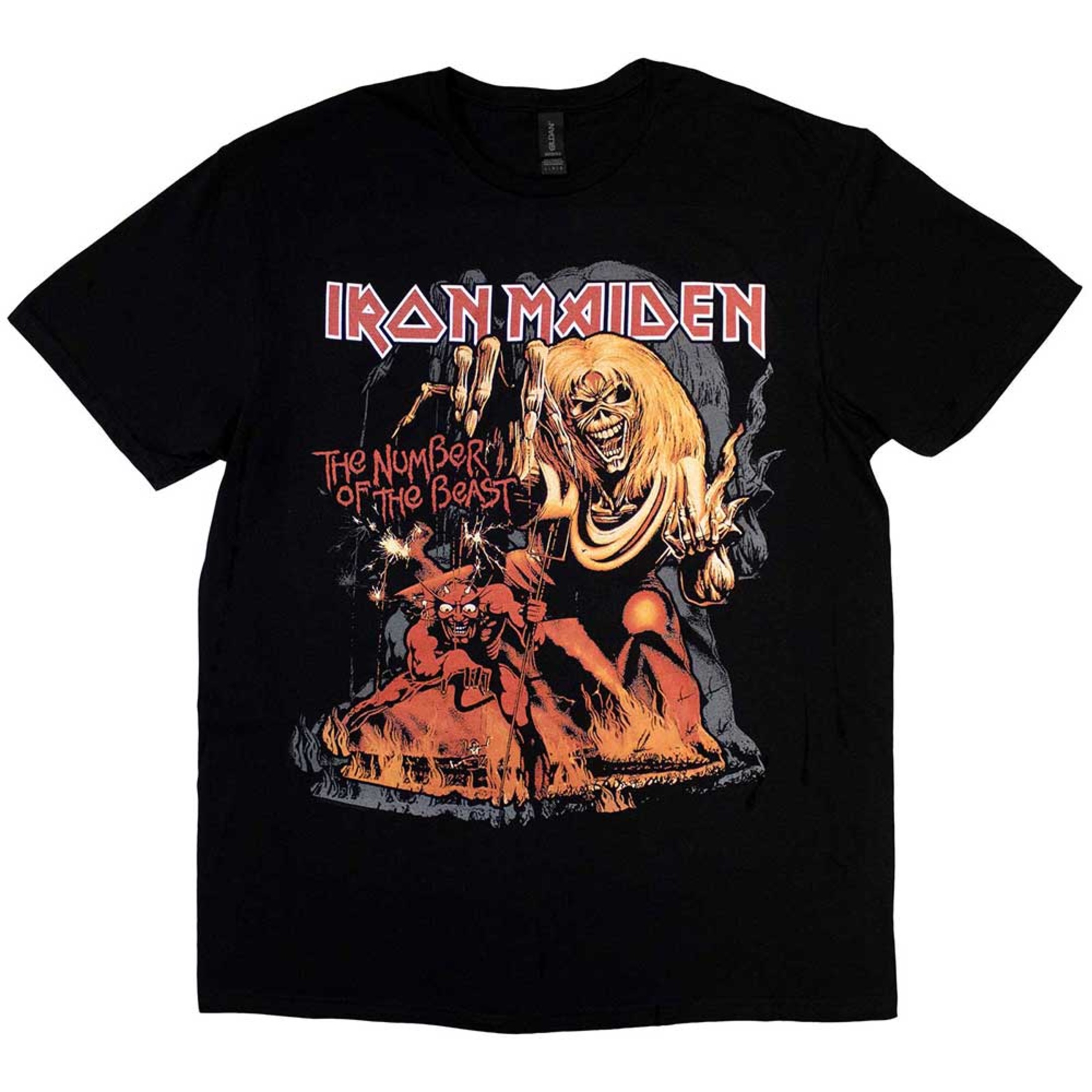 Camiseta Oficial Iron Maiden Libro de Almas Trooper Killers Tour Banda Logo Para Hombre - Imagen 24 de 41
