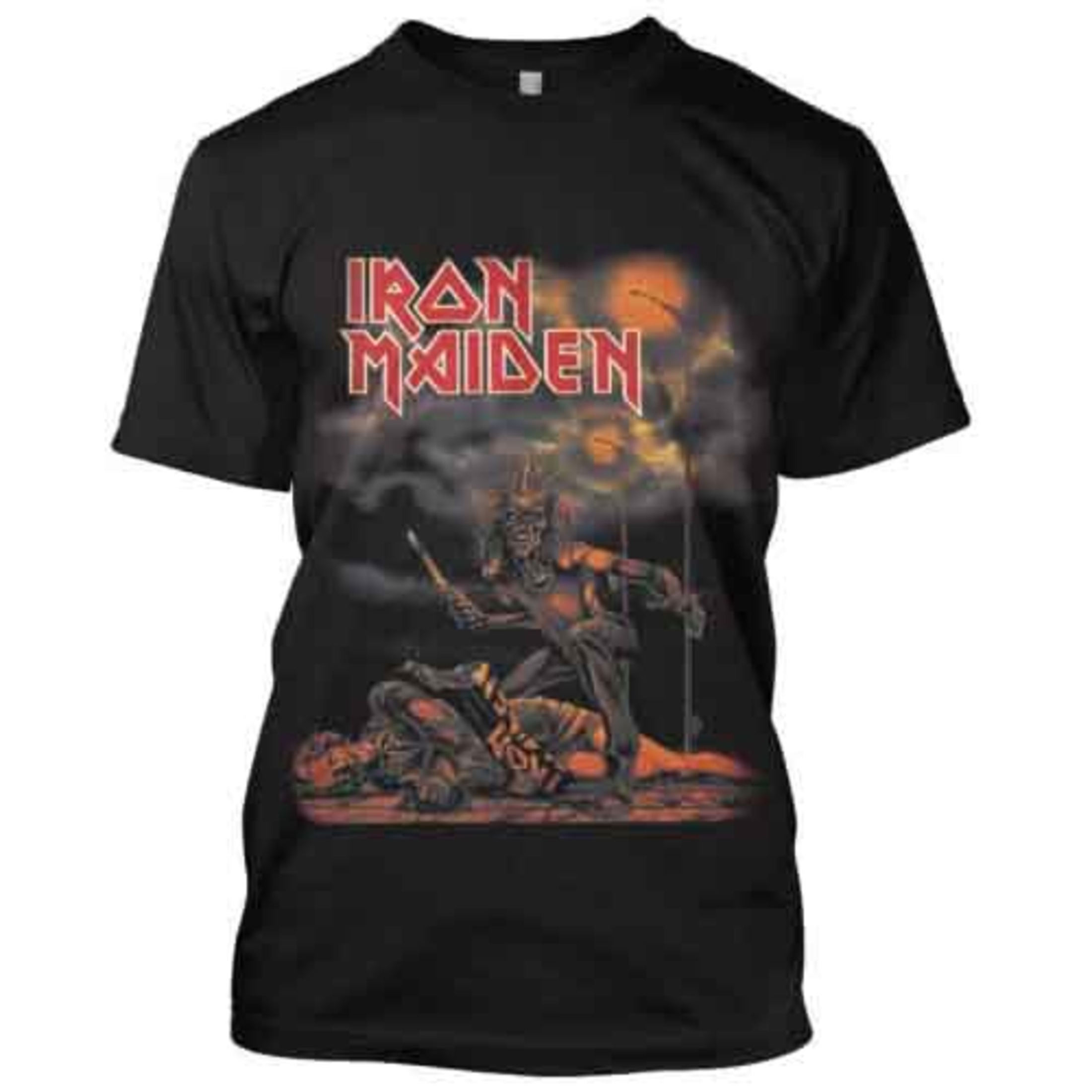 Camiseta Oficial Iron Maiden Libro de Almas Trooper Killers Tour Banda Logo Para Hombre - Imagen 30 de 41