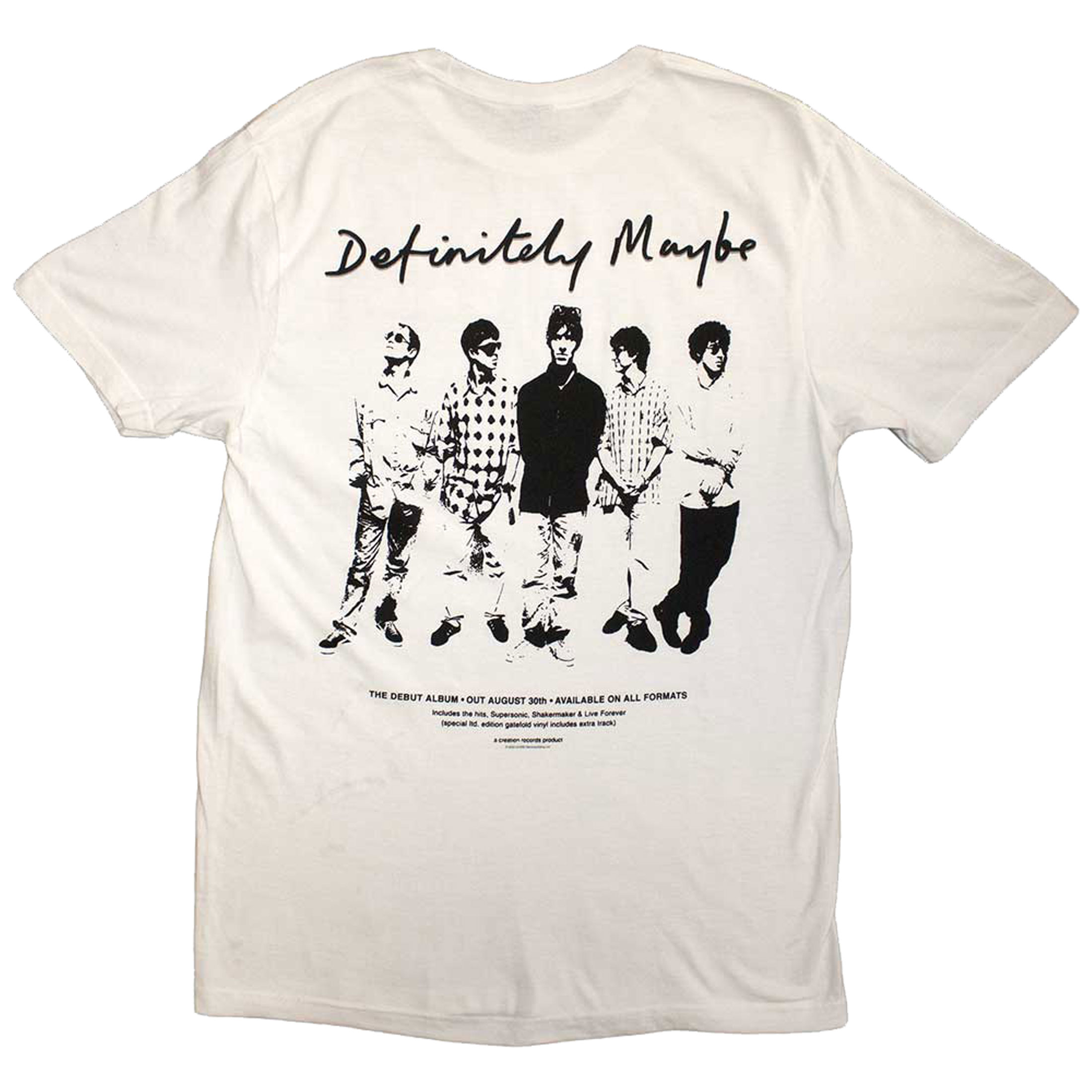 Official Oasis T Shirt Reunion Tour 25 Decca Logo Supersonic New Unisex - Picture 47 of 77
