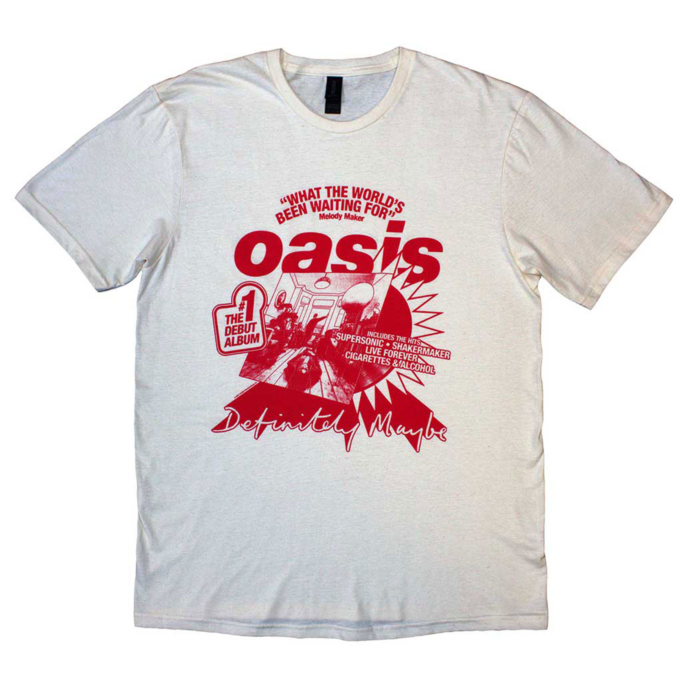 Official Oasis T Shirt Reunion Tour 25 Decca Logo Supersonic New Unisex - Picture 76 of 77