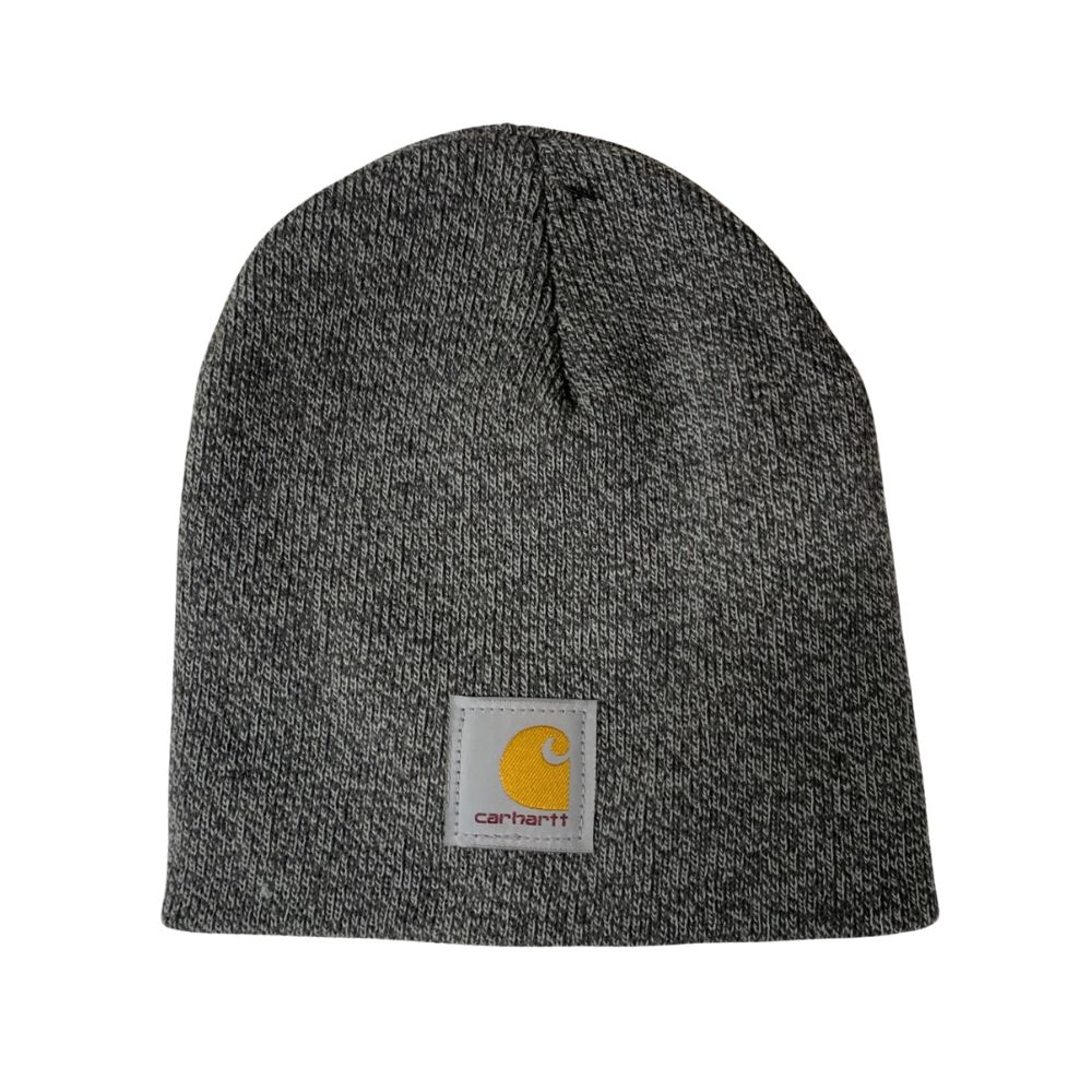 Carhartt knit beanie, made in the USA acrylic gray type Vintage Second Hand main image 1