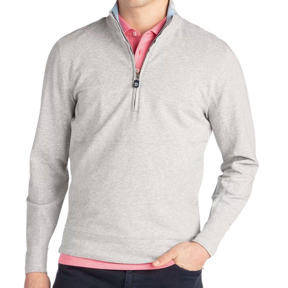 Мужская куртка B. Draddy Russel на молнии 1/4 - BDL10 - Серый Вереск - M