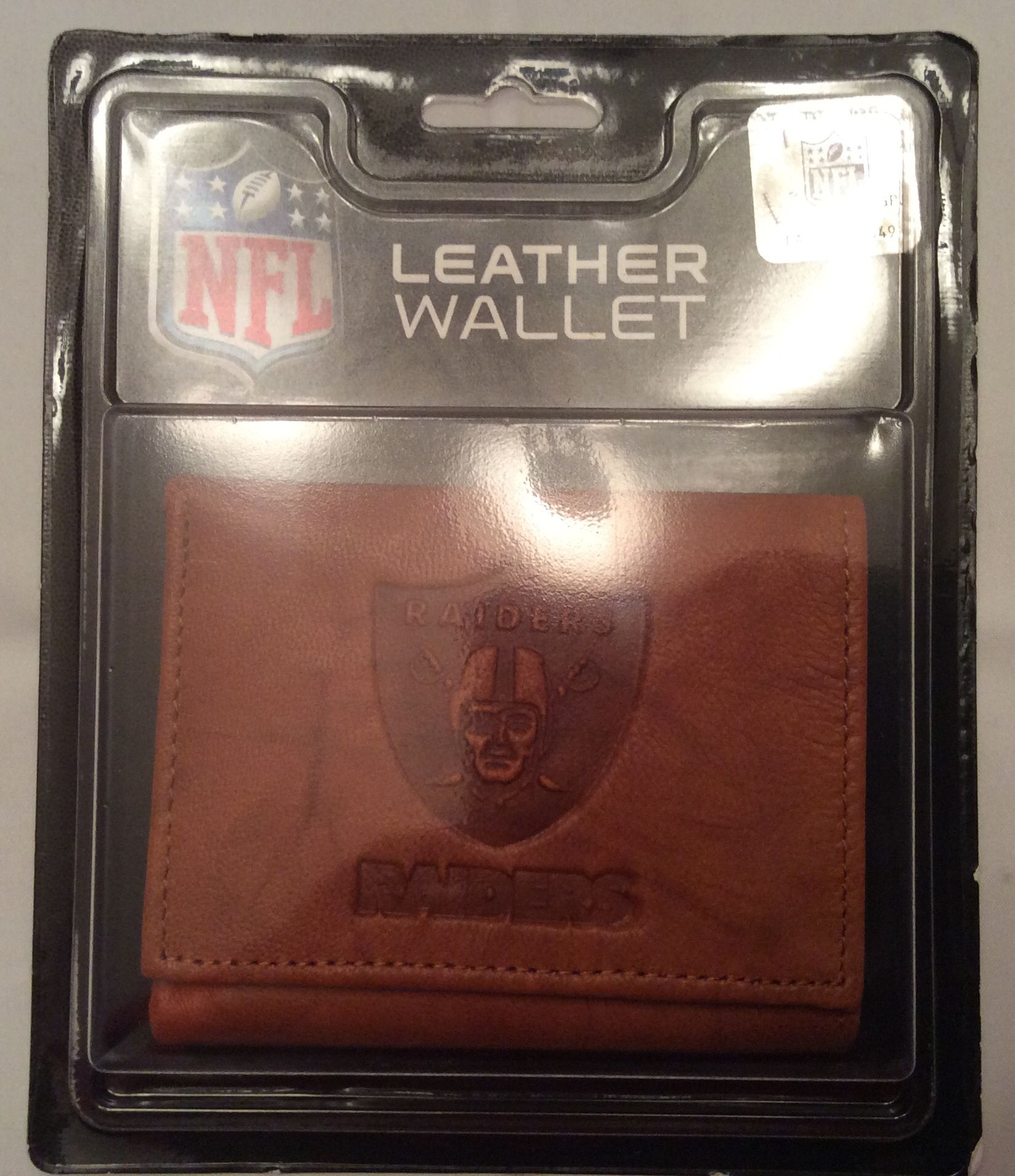 Official NFL Leather Wallet TriFold Embossed Choose Your Team - Picture 15 of 18