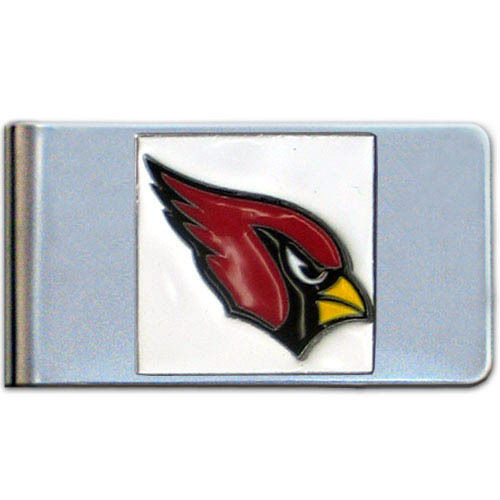 Official Licensed NFL Steel Money Clip Hand Painted 3D Emblem Choose Your Team