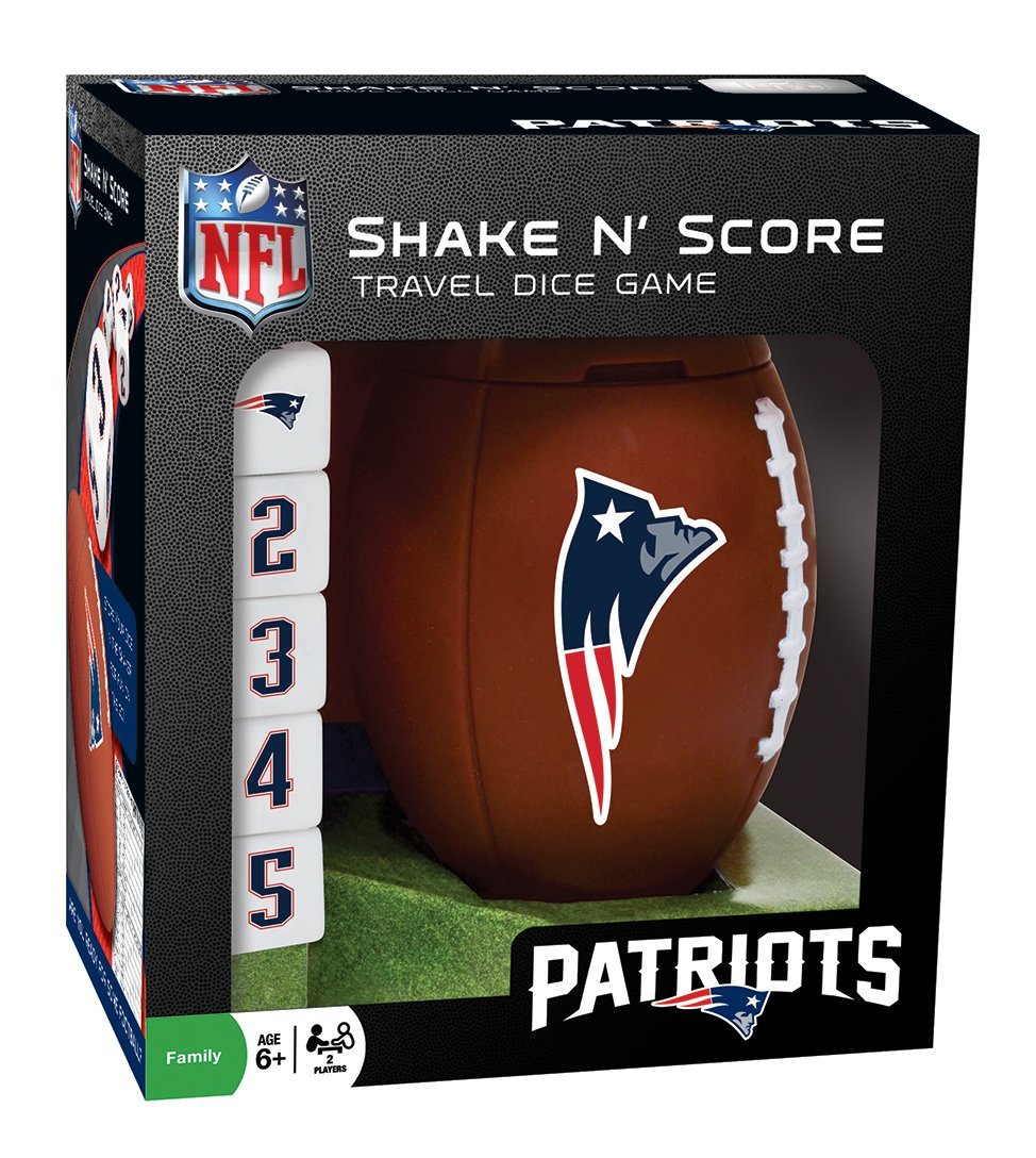 NFL Green Bay Packers Shake N' Score Travel Dice Game Item 41505