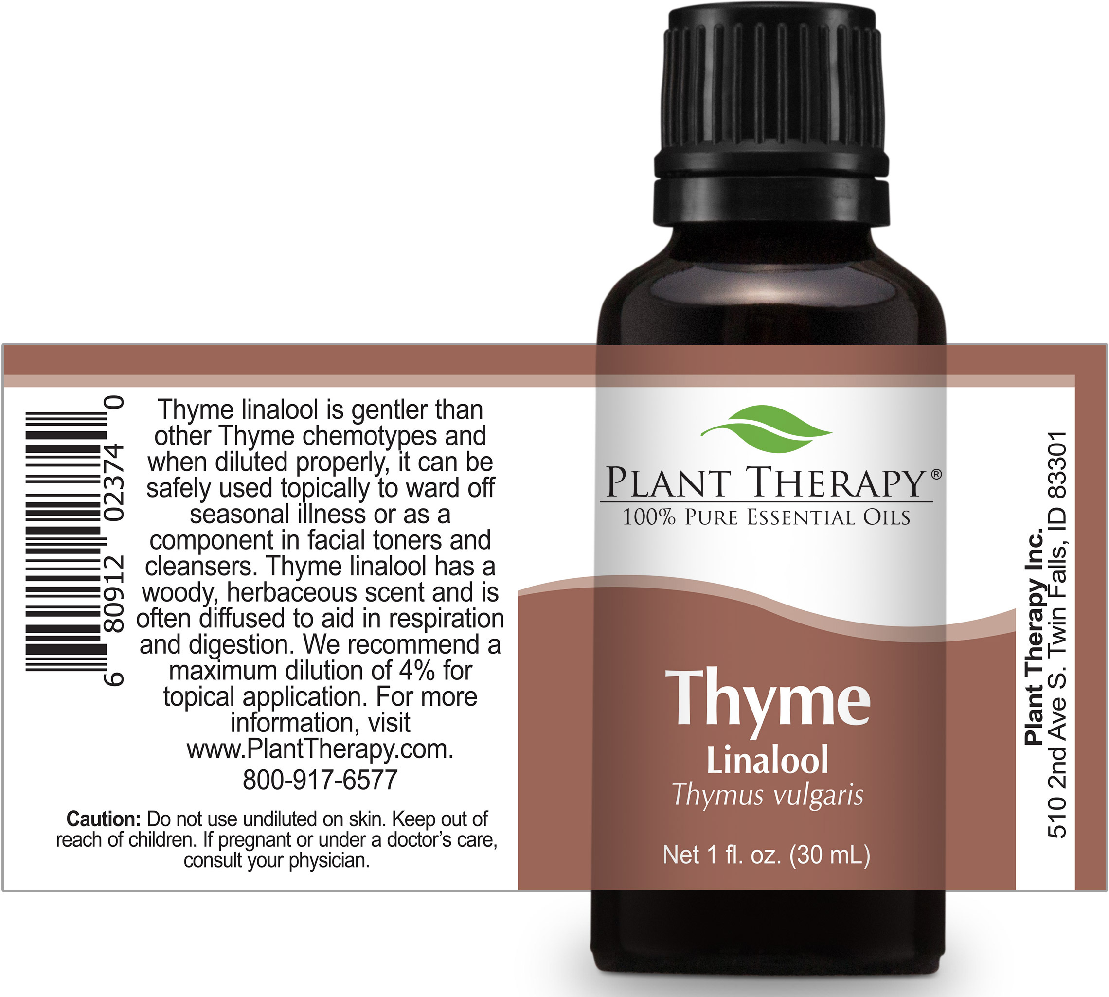 Plant Therapy Thyme Linalool Essential Oil 100 Pure, Undiluted eBay