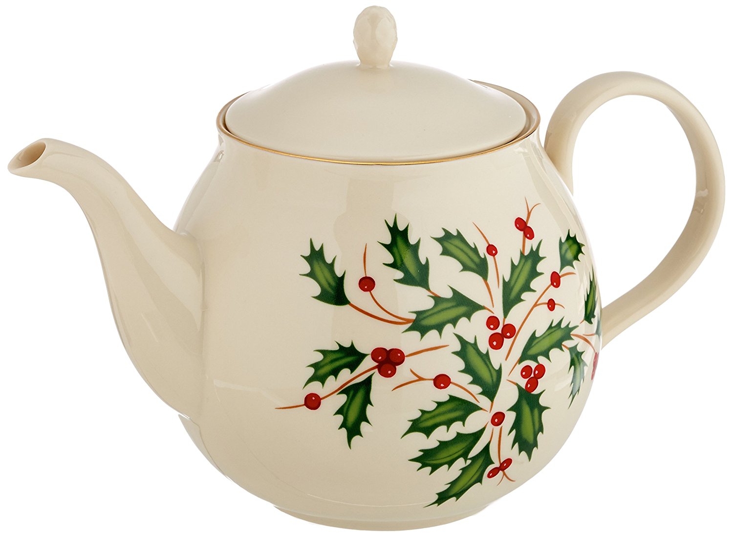 Lenox Holiday Teapot Trademark Retail