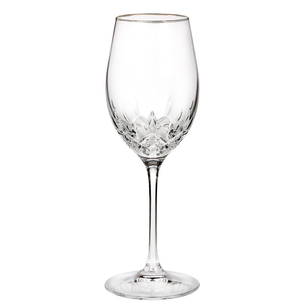 waterford lismore essence platinum white wine glass