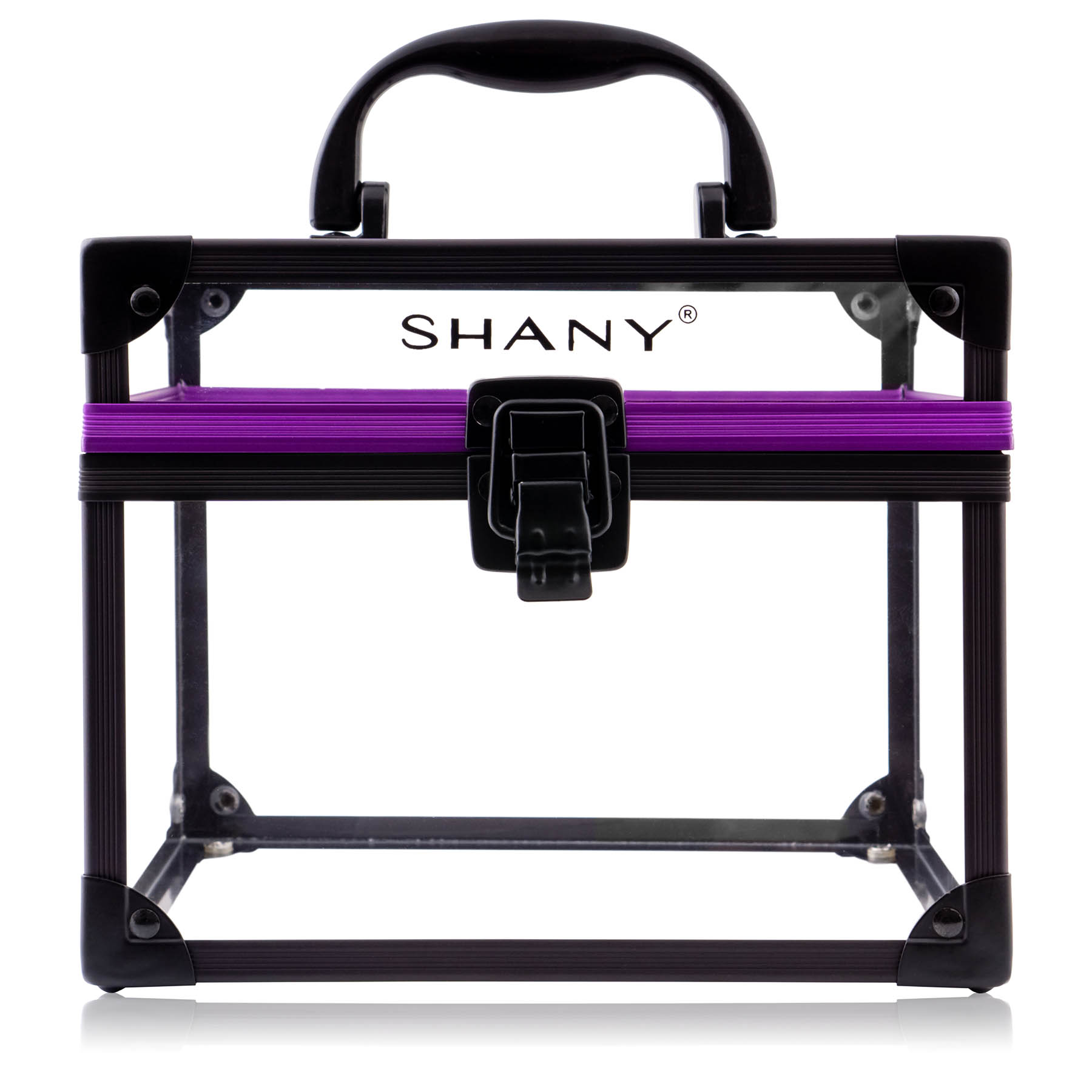 SHANY Clear Cosmetics and Toiletry Train Case with Secure Closure - 第 21/35 張圖片