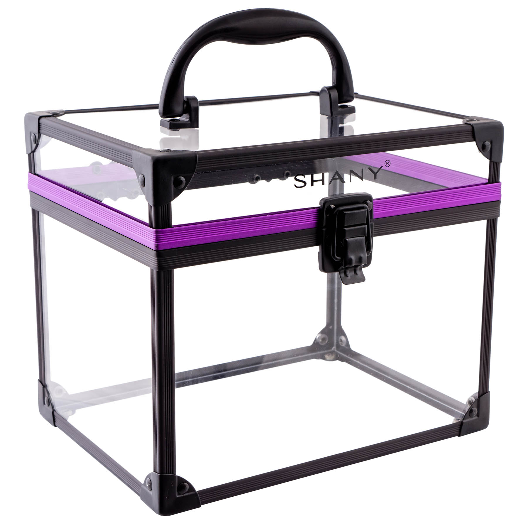 SHANY Clear Cosmetics and Toiletry Train Case with Secure Closure - 第 27/35 張圖片