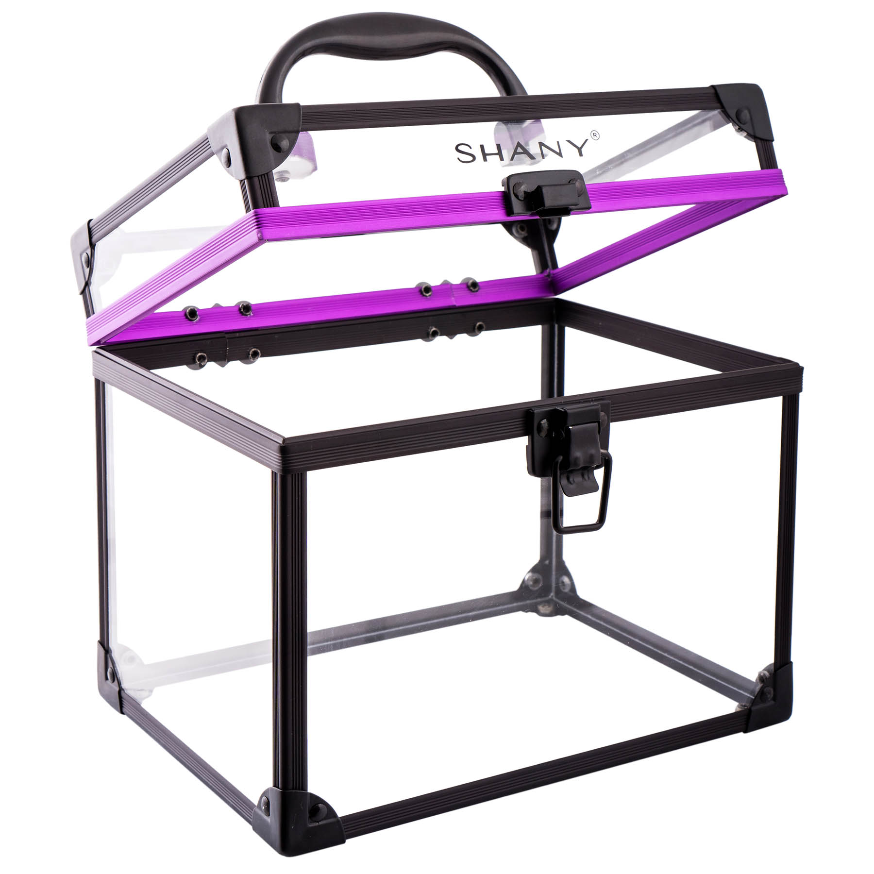 SHANY Clear Cosmetics and Toiletry Train Case with Secure Closure - 第 30/35 張圖片