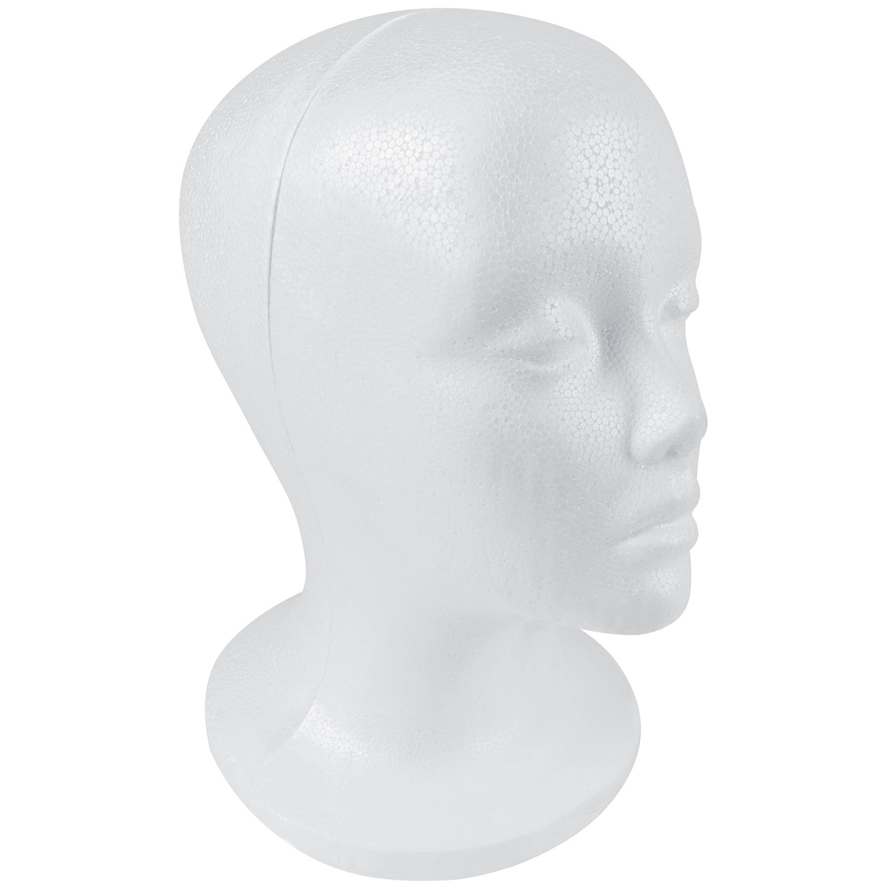 thumbnail image 2 of SHANY Styrofoam Model Heads – 12 Pack Wig Foam Mannequins With 11" Round Base 2 of 5