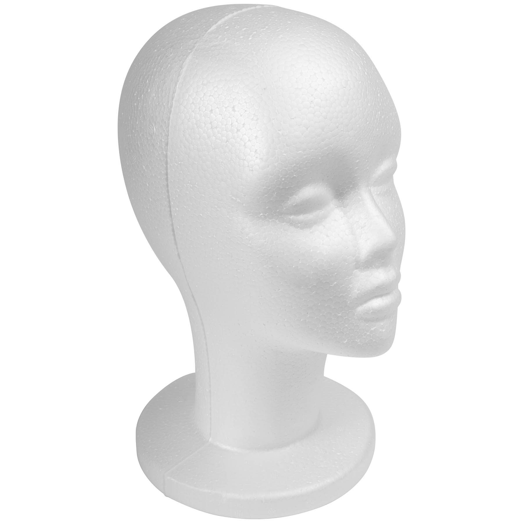 styrofoam heads for wigs