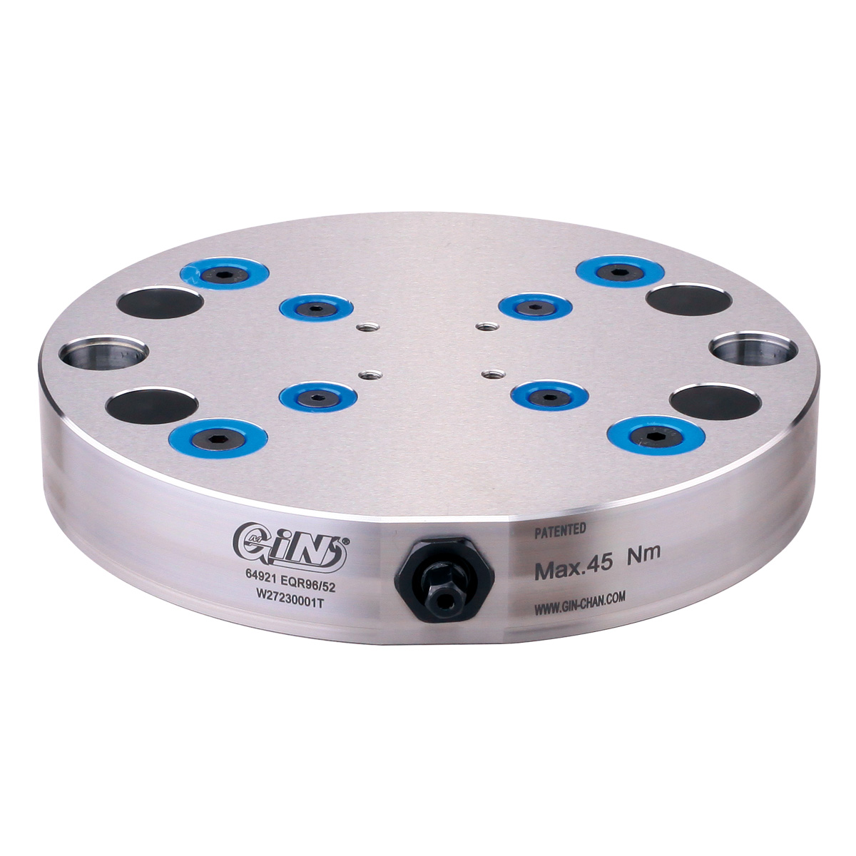 【こび】 HHIP 52/96MM PIN SPACING ZERO-POINT ROUND PLATE FOR 5-AXIS CNC