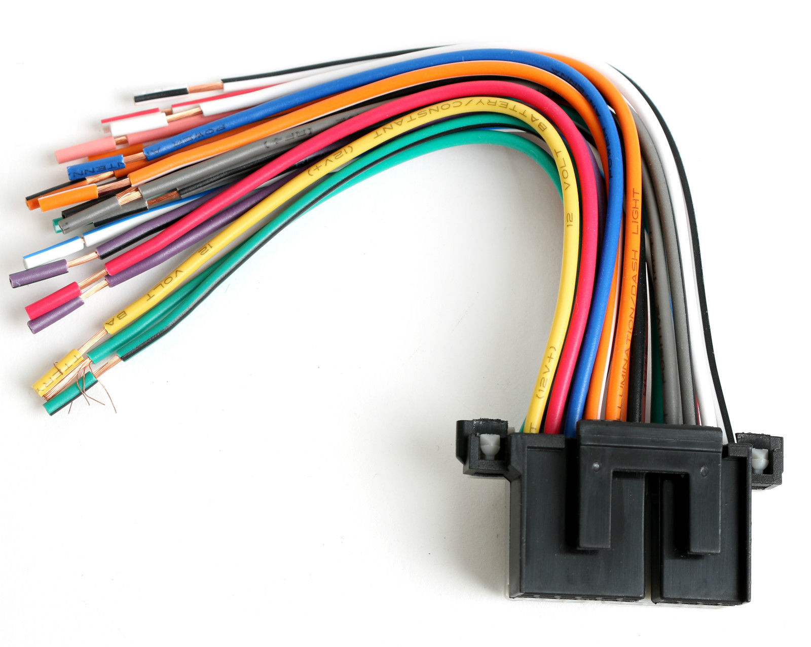 Metra Turbowire OEM Wire Harness for GMC Chevy Buick 1987-2005 - Part 71-1858-1 - 1 Factory Radio