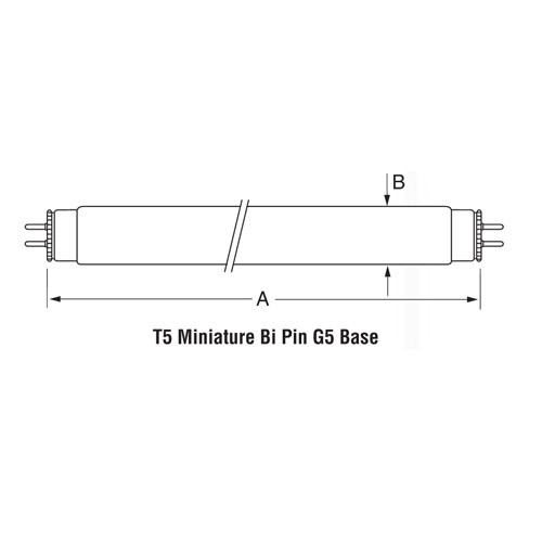 Bombilla de repuesto UV germicida para ELGA LabWater MR015XXM1 - Bombilla Ushio OEM - Imagen 2 de 2