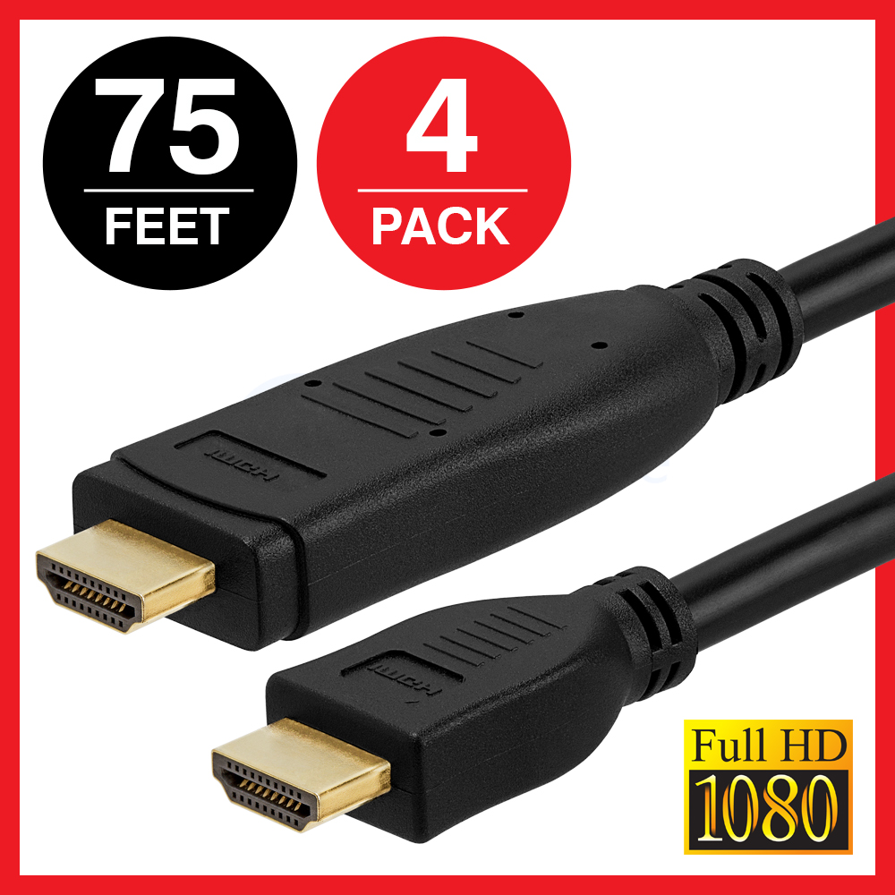 HDMI Cable Normal High Speed 1080P 3ft 6ft Feet 100 PACK LOT