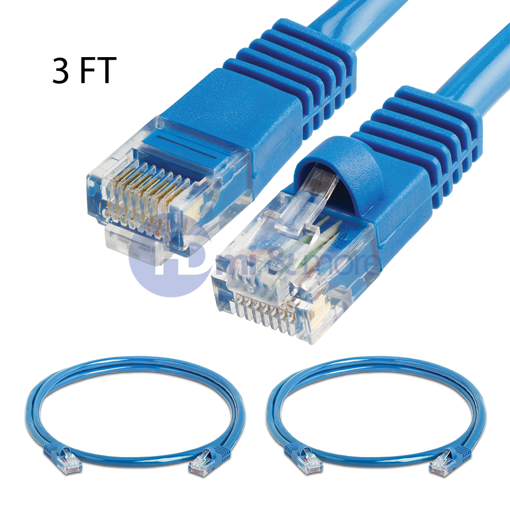 15ft Green CAT5e Ethernet Network LAN Patch Cable Cord 350 MHz RJ45 Internet