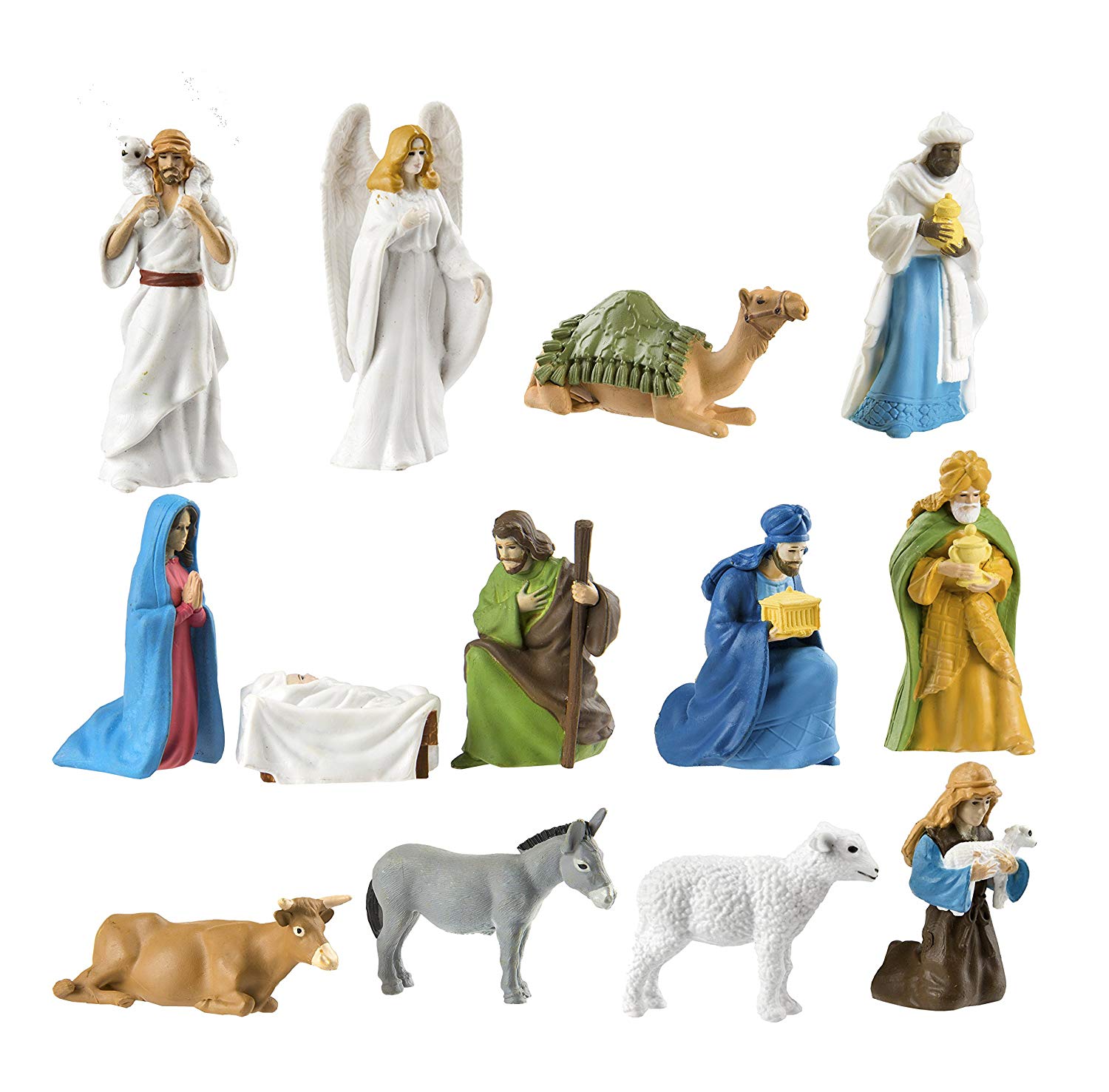 Safari Ltd Nativity Super TOOB 13 Piece Miniature Plastic Figures eBay