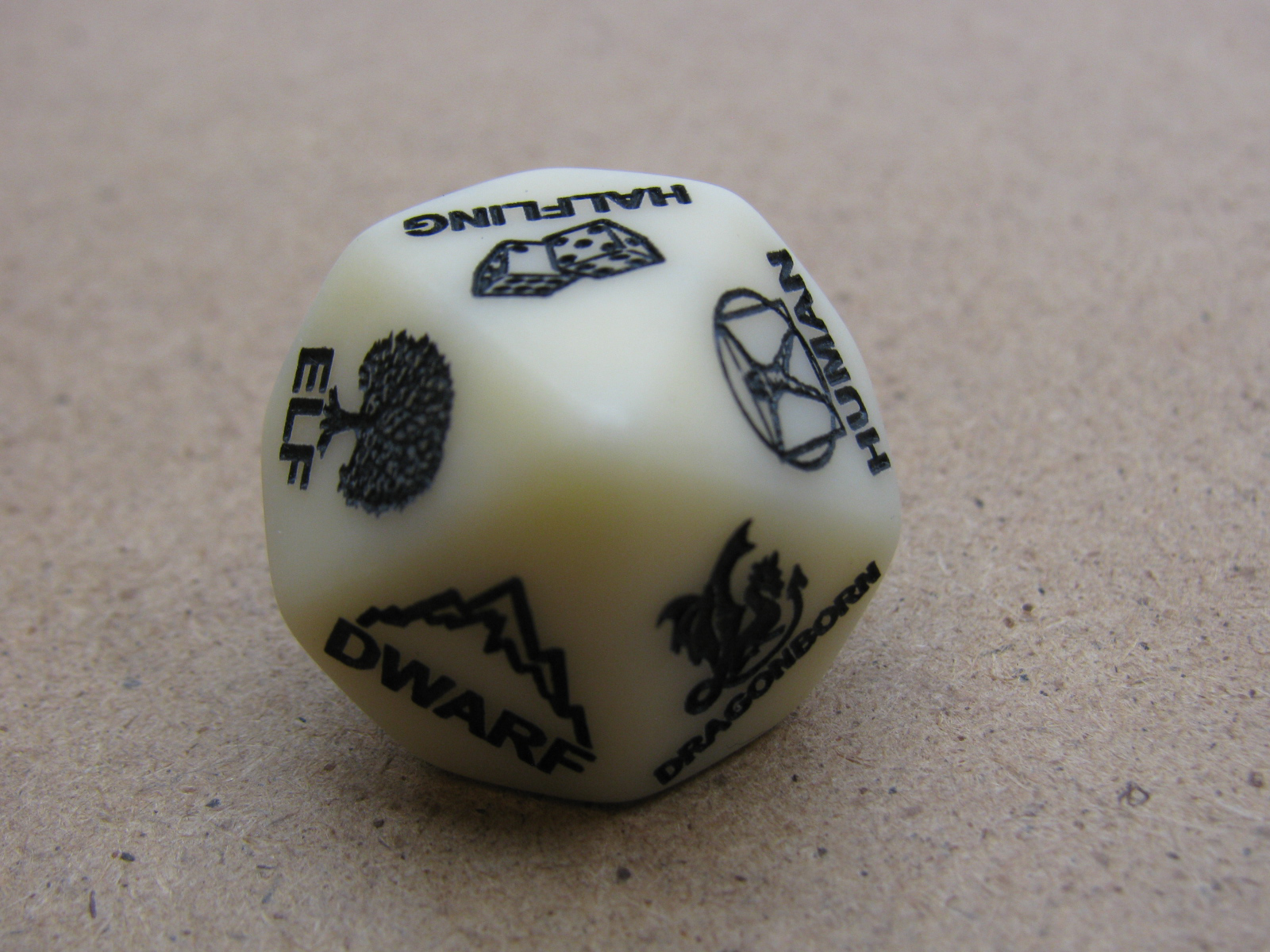 Custom Engraved 16mm D10 Rpg D D Dice 5th Edition Race Dice Custom Engraved 16mm D10 Rpg D D Dice 5th Edition Race Dice