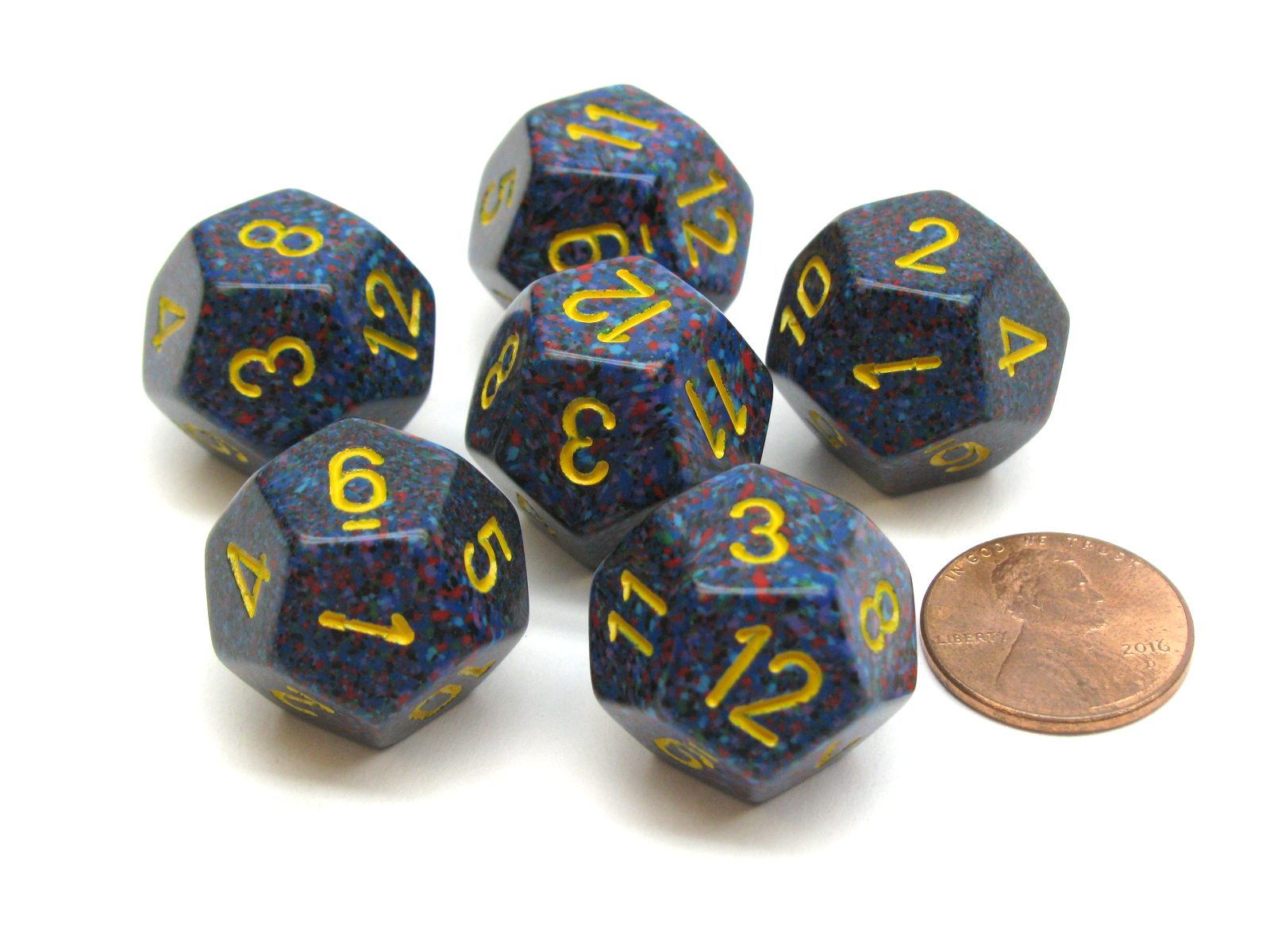 12 sided poker dice