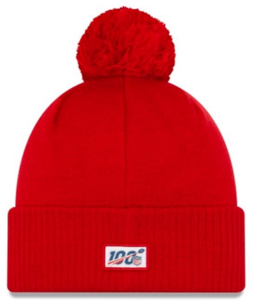 Eras edge Sideline Sport Knit Winter Fans Knit Beanie Hat Cap Kansas City Chiefs