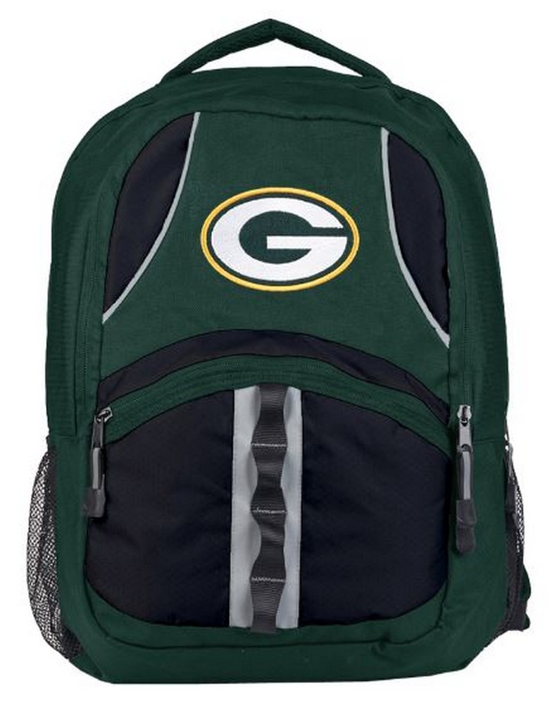 Northwest NFL Green Bay Packers Captain Backpack NFL Fan Padded Back
