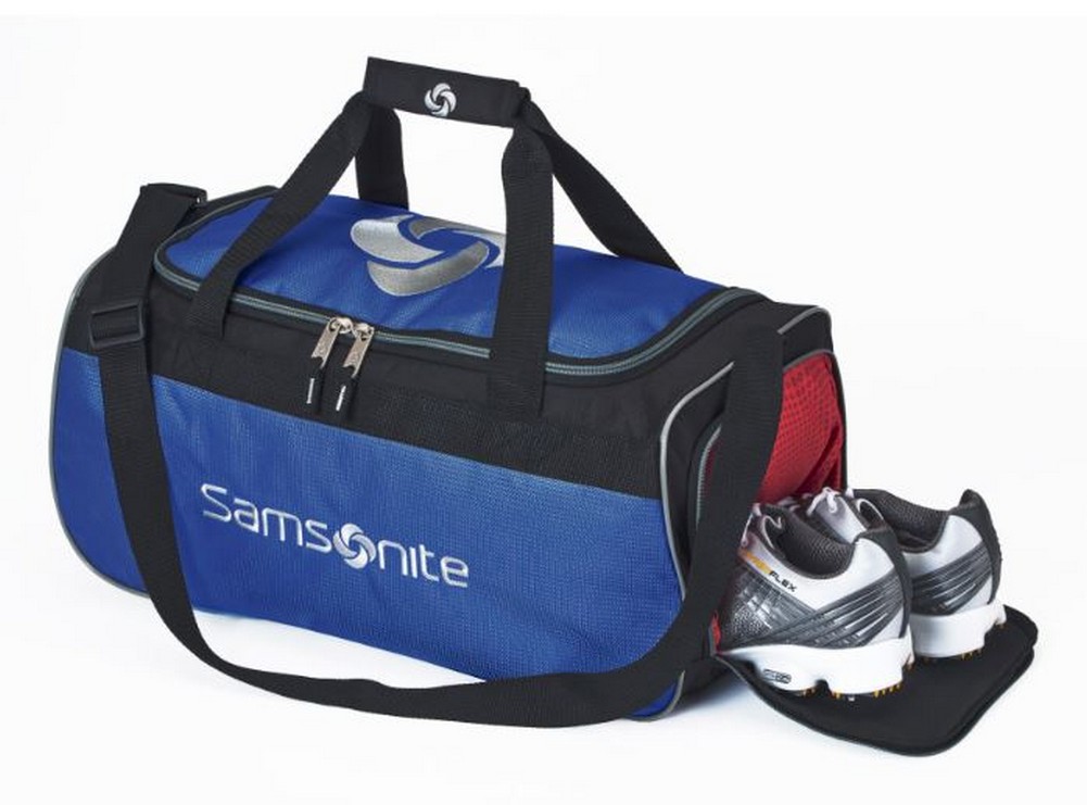 Samsonite To The Club Duffel Duffle Golf Bag Gym Workout Travel Weekender 625 - Picture 9 of 9